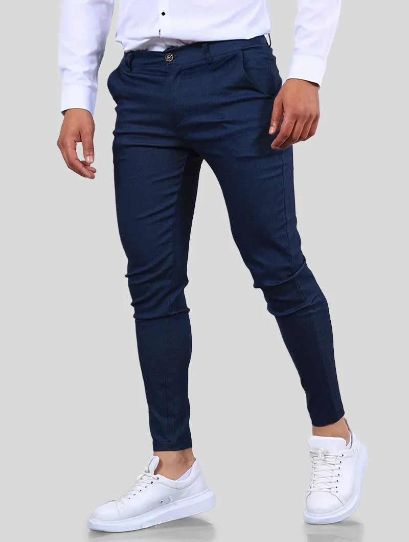 Noa Stretch Pants - Blue