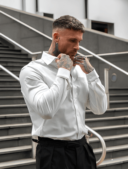 Clifford Plain White Shirt