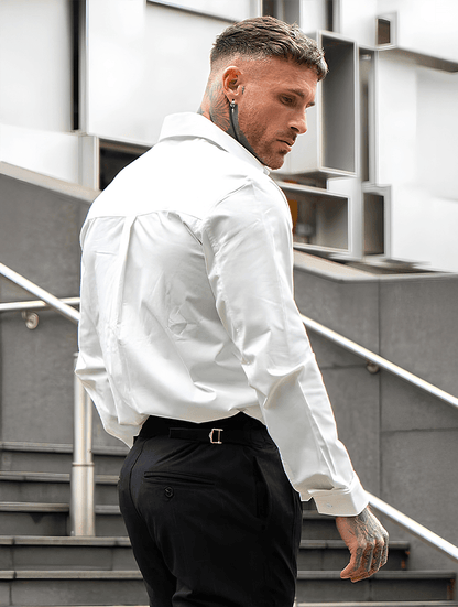 Clifford Plain White Shirt