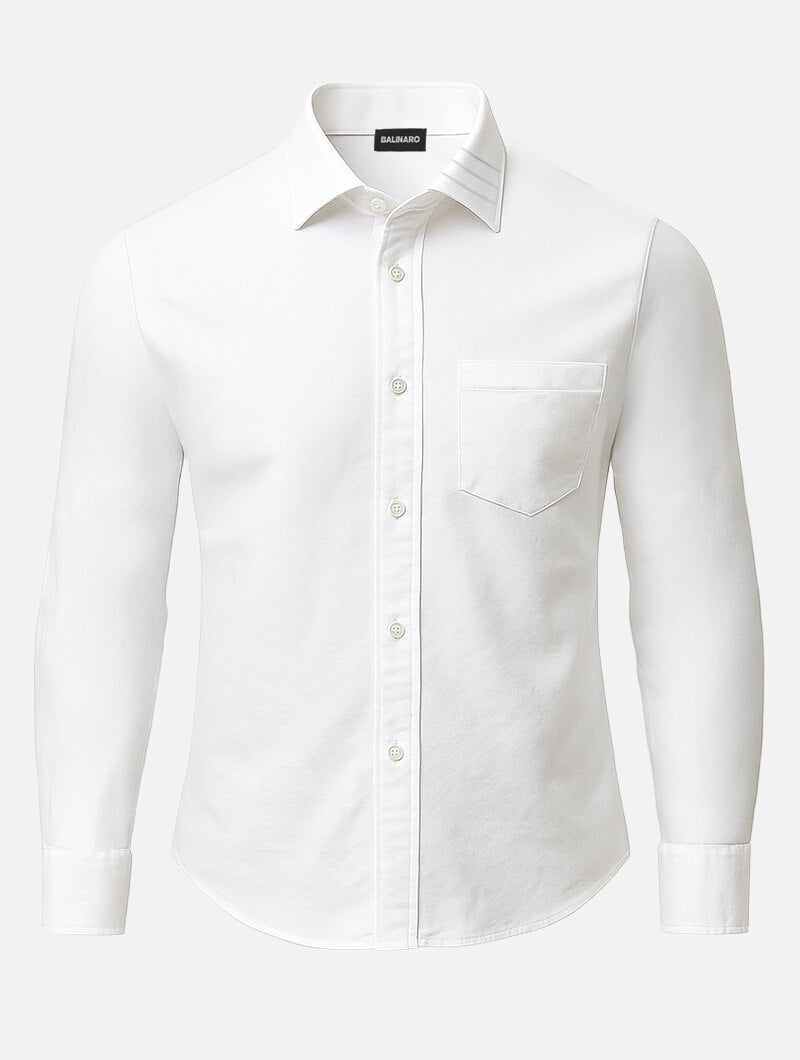 Clifford Plain White Shirt
