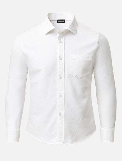 Clifford Plain White Shirt