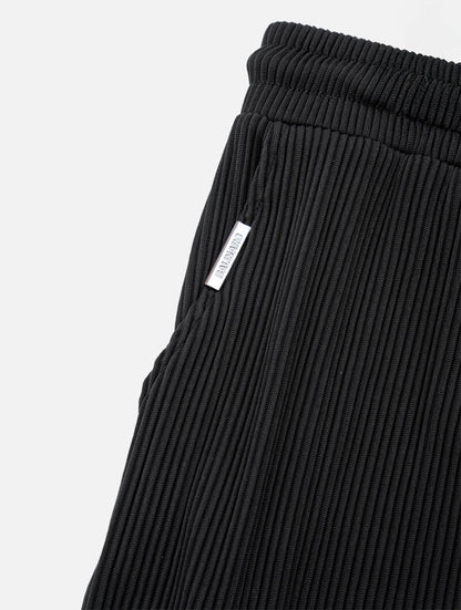 Bailey Ribbed Pants - Black