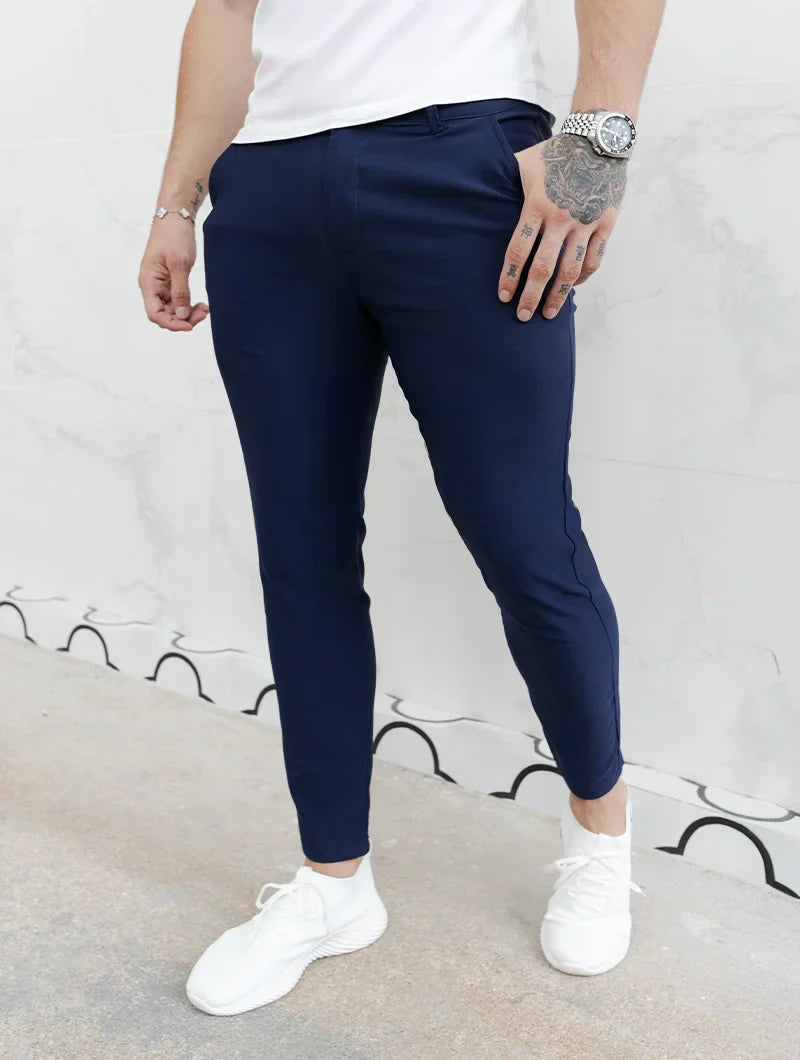 Noa Stretch Pants - Blue