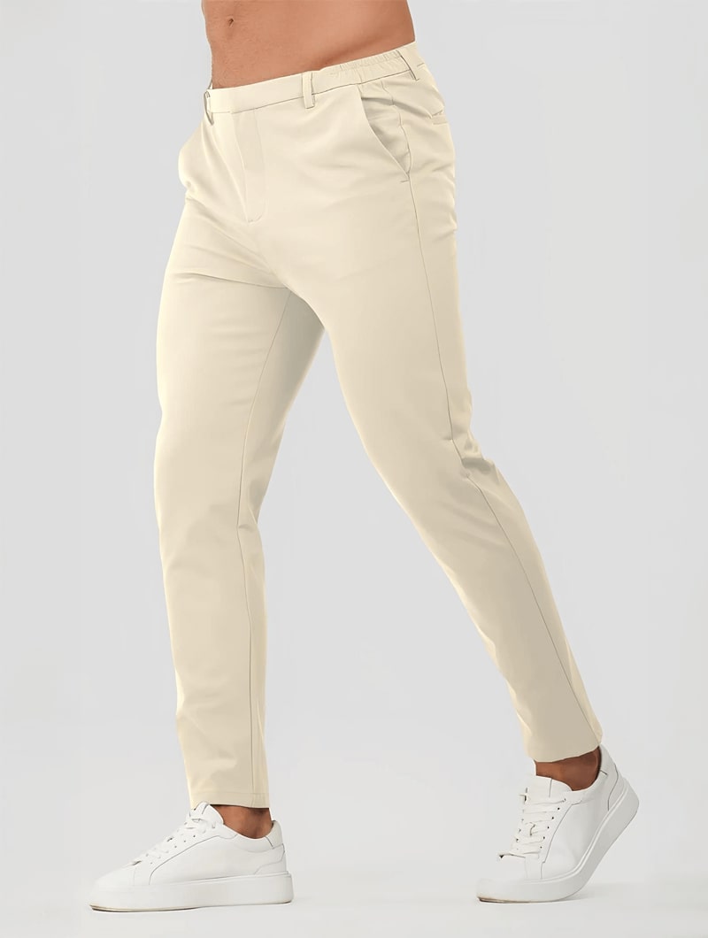 Rocio Stretch Pants - Beige