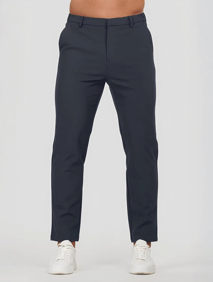 Rocio Stretch Pants - Navy Blue