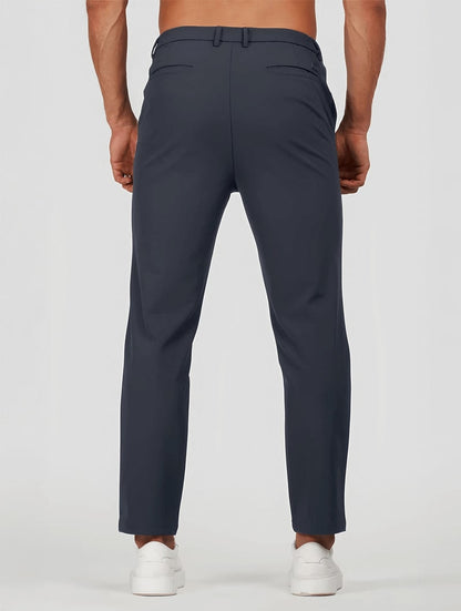 Rocio Stretch Pants - Navy Blue